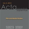 Megjelent az Acta Universitatis Sapientiae: Film and Media Studies 5. száma